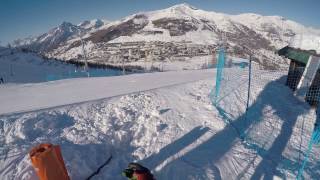 SESTRIERE PISTA SLALOM SPECIALE GO PRO [upl. by Stambaugh]