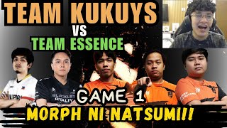 FULL GAME BASHTING  BASH WITH CASTING  KUKUYS VS ESSENCE GAME 1  CAST BY COACH GABBI [upl. by Warton460]