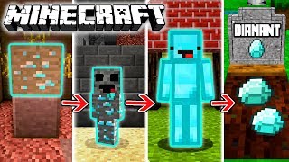 DIAMANT LEBENSZYKLUS in Minecraft  Vom Erz bis zum Grab [upl. by Ardnahsal643]