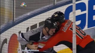 Tim Jackman vs Kyle Clifford Jan 25 2014 [upl. by Clyte]