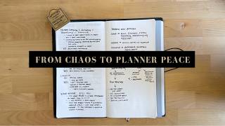 How I found peace from planner hopping this year [upl. by Yeliab897]