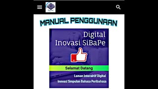 INOVASI SiBaPe MANUAL PENGGUNAAN INOVASI DIGITAL [upl. by Atled]