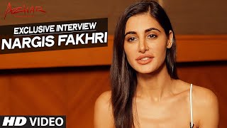 AZHAR  Nargis Fakhri Exclusive Interview  TSeries [upl. by Adali]