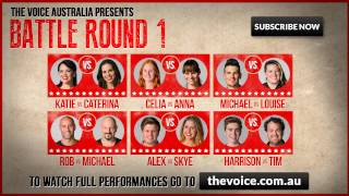 Battle Round 1 The Voice Australia Season 2 [upl. by Suzie]