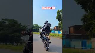 Ktm Duke 39T wheelie Maarta Hue 😳👀💀rider viralvideo youtubeshorts trending whatsappstatus [upl. by Adnoraj]