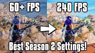 Fortnite Season 2 Settings Guide  FPS Boost Colorblind Modes amp More [upl. by Cathi]