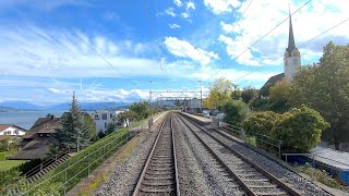 ★ 4K 🇨🇭 Zürich HB  Luzern cab ride Switzerland 092019 Führerstandsmitfahrt [upl. by Percival883]