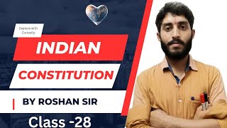 Indian Constitution By Roshan Sir indianconstitution [upl. by Iralam33]