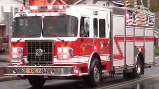 Cumru Township Fire Department Rescue Engine 42 amp Kenhorst Fire Company Engine 69 Responding [upl. by Meyer434]