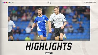 HIGHLIGHTS  Chesterfield Vs Derby County [upl. by Marjy210]