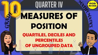 QUARTILES DECILES AND PERCENTILES OF UNGROUPED DATA  GRADE 10 MATHEMATICS Q4 [upl. by Leseil]