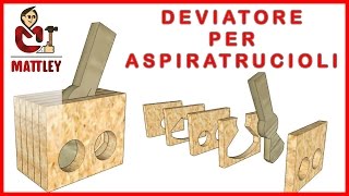 FAI DA TE  Deviatore per aspiratrucioli [upl. by Haral]