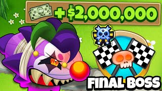 The FINAL BOSS Challenge  2000000 Monkey Money MOAB in BTD 6 [upl. by Clinton]