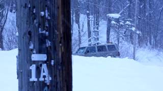 Jeep Commander in snow [upl. by Kimbra446]