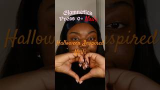 Glamnetics long lasting press on nails rosébrunoapt apt brunomars trending halloweennails [upl. by Maridel]