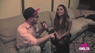 Ariana Grande Interview With Wired 96  8132013 [upl. by Erlina]