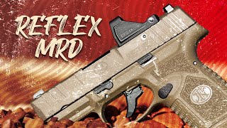 FNH Reflex MRD Micro Compact 9MM Pistol wRed Dot  Features [upl. by Ahsirpac]