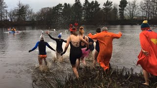 New Year Swim Todmorden [upl. by Awahsoj585]