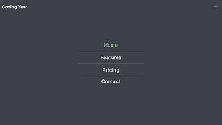 Full Screen Navbar Bootstrap 5 [upl. by Allegra]