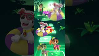 Paw patrol  ryder and chase and ryder skye tileshopedmrushsong cartoon [upl. by Illac990]