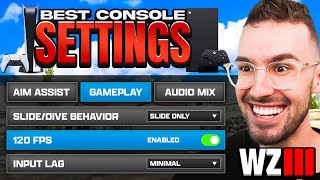 USE THESE SETTINGS for Warzone Season 3 on Console PS5Xbox [upl. by Appel]