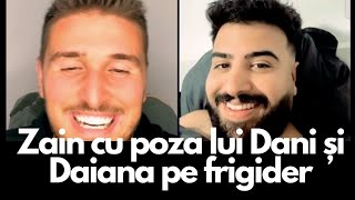 Zain cu poza lui Dani și Daiana pe frigider Dani și Zain [upl. by Maggee]