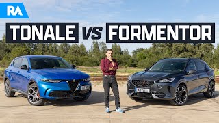 COMPARATIVO SUV Alfa Romeo Tonale e CUPRA Formentor [upl. by Ydna]