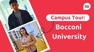 Bocconi University Campus Tour  Bocconi Masters Student Tour [upl. by Ikcin]