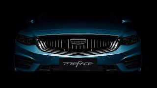 Geely PREFACE Production Car Reveal [upl. by Ahsina]