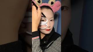 Fixed eyebrow mold easy to use funny makeup trending makeuptutorial [upl. by Ettesoj116]