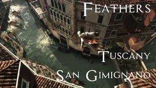 Assassins Creed II  Feathers TuscanySan Gimignano [upl. by Fredrika]