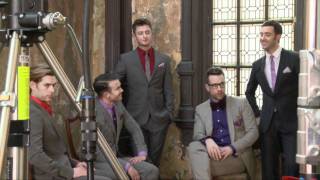 The Overtones  Behind the Scenes of the Photoshoot  The Overtones Vlog [upl. by Cestar]