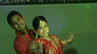 amar gorur garite bou sajiye dance  40th Anniversary of Bangladesh Somobay Dibos Program [upl. by Aileahcim]