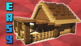 🐣Tutorial Minecraft Hühnerstall mit Wasser MIT DOWNLOAD  Mittelalter Stall [upl. by Oira]