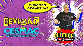 FUNÇÕES ORGÂNICAS  Nomenclatura das Funções Orgânicas  Questão 02  CESMAC 20171 [upl. by Levon]