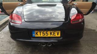 987 Boxster S Sports Valvetronic Exhaust  Awsome Sound at Performance Porsche Brighouse [upl. by Eetnod]