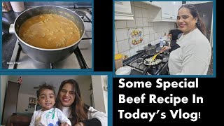 Special Beef Recipe In Dis Vlog  Watch Till End  yummy  tasty 😋 [upl. by Shifrah]