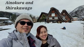 Day 3 of 3 Day Tour to Ainokura in Gokayama Toyama and Shirakawago Gifu Japan [upl. by Einehpets]