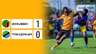 Zambia vs Tanzania  Womens Friendly Match 2023  Match Analysis [upl. by Anne-Marie42]