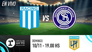 ⚽ RACING VS INDEPENDIENTE RIVADAVIA  LIGA PROFESIONAL  RADIO LA RED EN VIVO [upl. by Anirdnaxela]