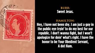 Hamilton  43 Your Obedient Servant  Lyrics [upl. by Lette852]