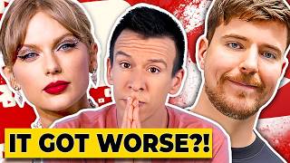 The MrBeast Situation Just Got Worse Bigger amp Messier Shocking Taylor Swift Dance Class Stabbings [upl. by Strephon131]