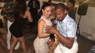 Bailando merengue en Republica Dominicana  Sabor a pueblo [upl. by Hermine]