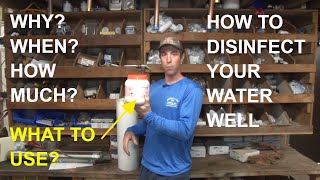 How to Disinfect Your Water Well [upl. by Attehcram]