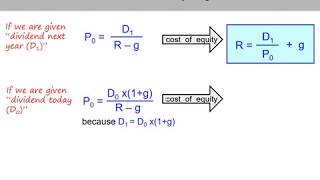 4 of 17 Ch14  Cost of equity example using quotdividend growth modelquot approach [upl. by Minsk378]