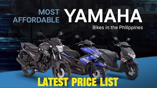 Yamaha Motorcycles Philippines A Guide to the Latest Price List for 2023 [upl. by Lowry]