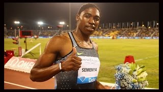 Male Or Female Olympian Caster Semenya Easily Wins Race In Womans 800m [upl. by Nyasuh512]