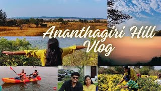 BEST weekend at ANANTHAGIRI Hills  Kotepally Reservoir KAYAKING  Vikarabad Ananthagiri hills [upl. by Atnauq]