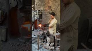 Blacksmith work process amazing shorts blacksmith [upl. by Sihon692]