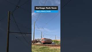 Calgary Heritage Park Tram [upl. by Aitetel]